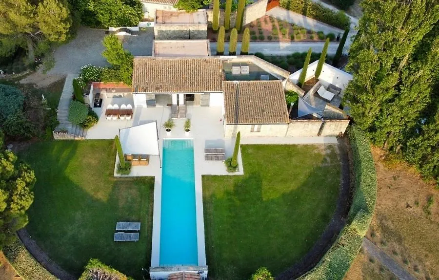 Maison Bertuli Oliviers Aircon, Heated Saltwater Pool, 2 Bedrooms Oppede