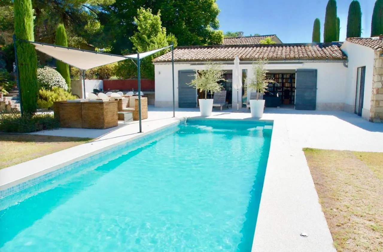 Maison Bertuli Oliviers Aircon, Heated Saltwater Pool, 2 Bedrooms Oppede France
